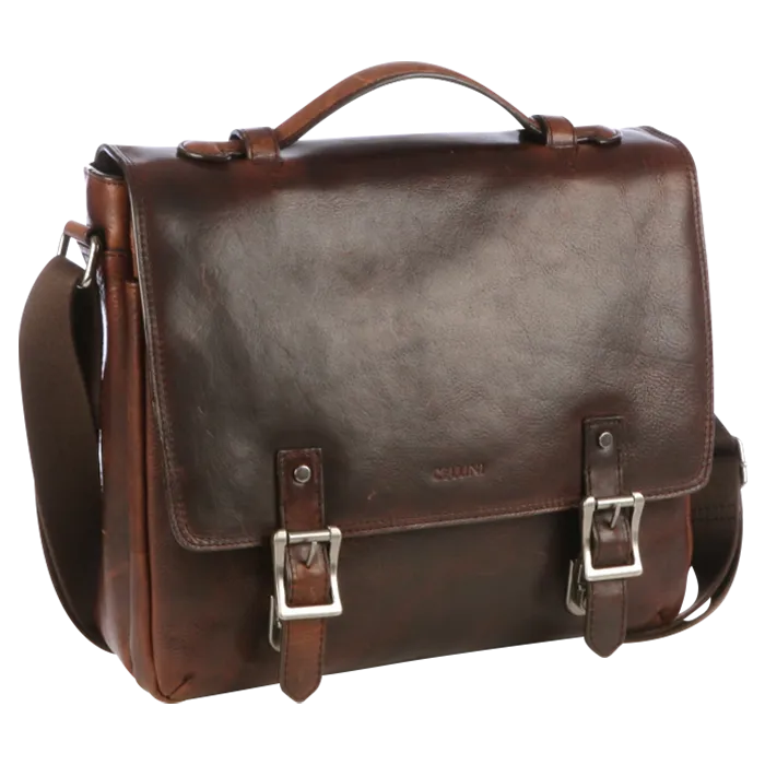 Cellini Woodridge Messenger Briefcase