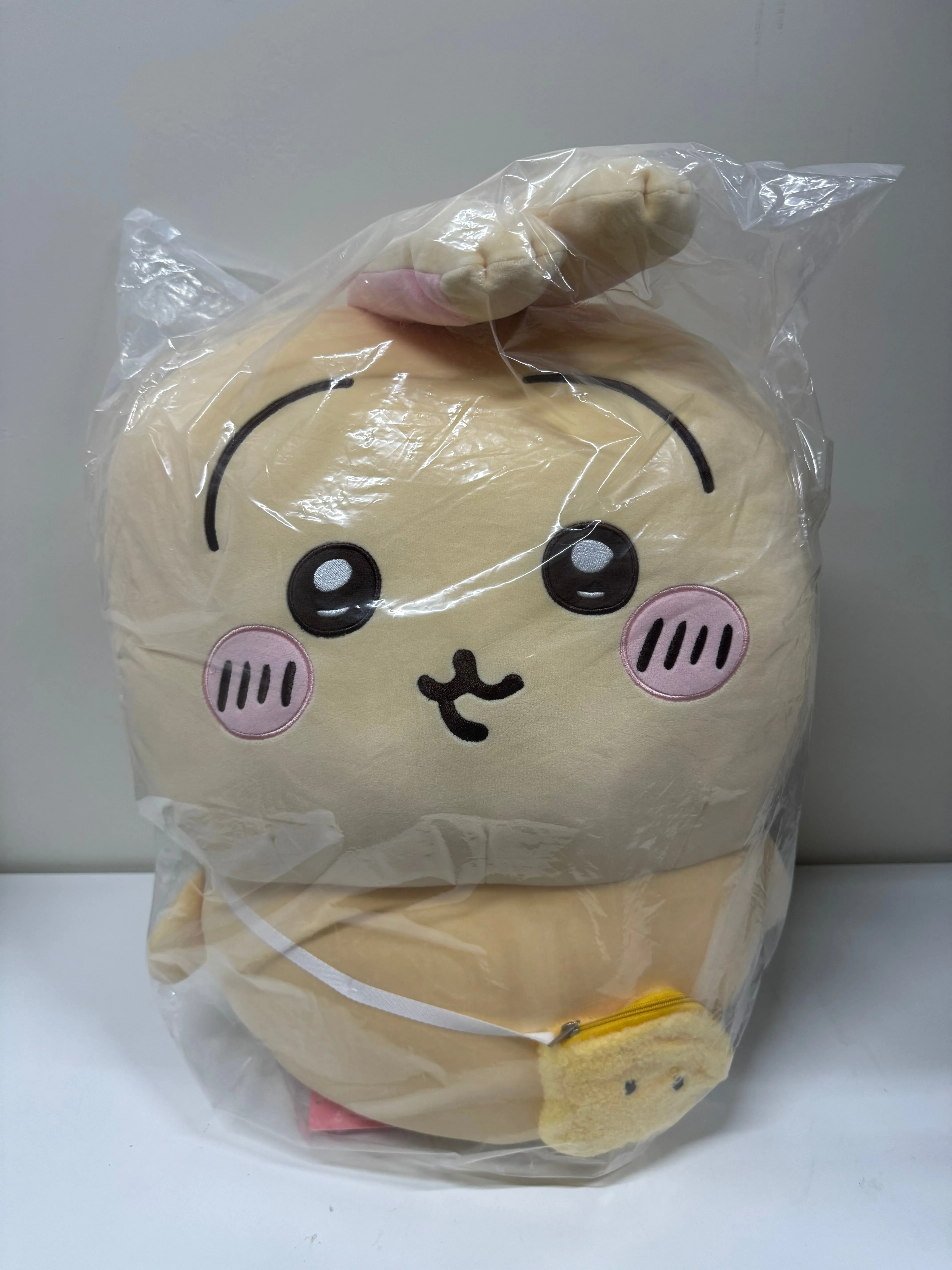 ChiiKawa X Miniso | ChiiKawa Hachiware Usagi -  60cm Giant Outing with Bag Plush Doll Kawaii items Room Decoration doll