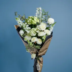 Classic Whites, Creams and Green Bouquet