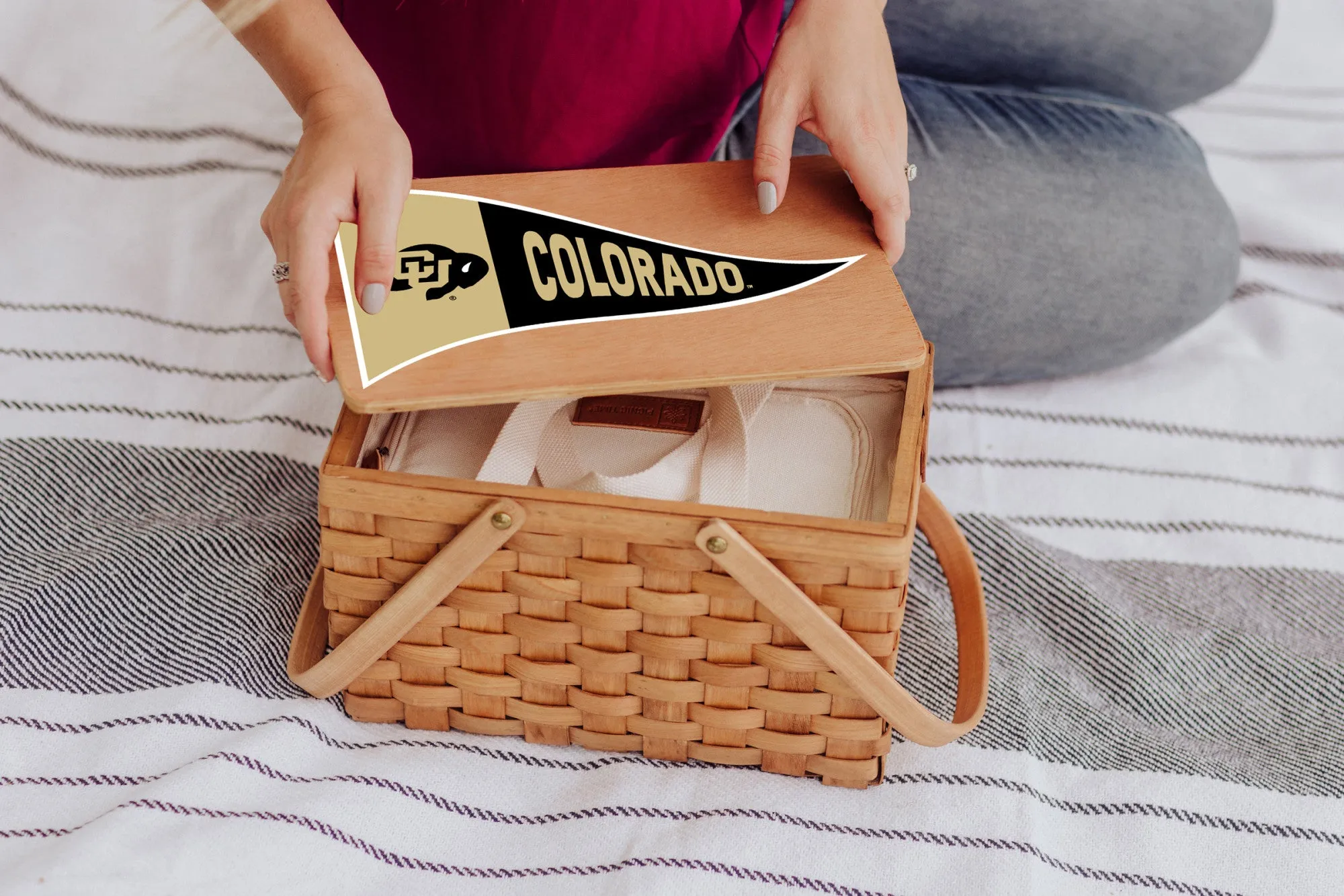 Colorado Buffaloes - Poppy Personal Picnic Basket