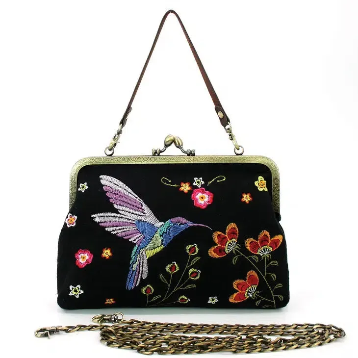 Comeco Bag: Kisslock Hummingbird