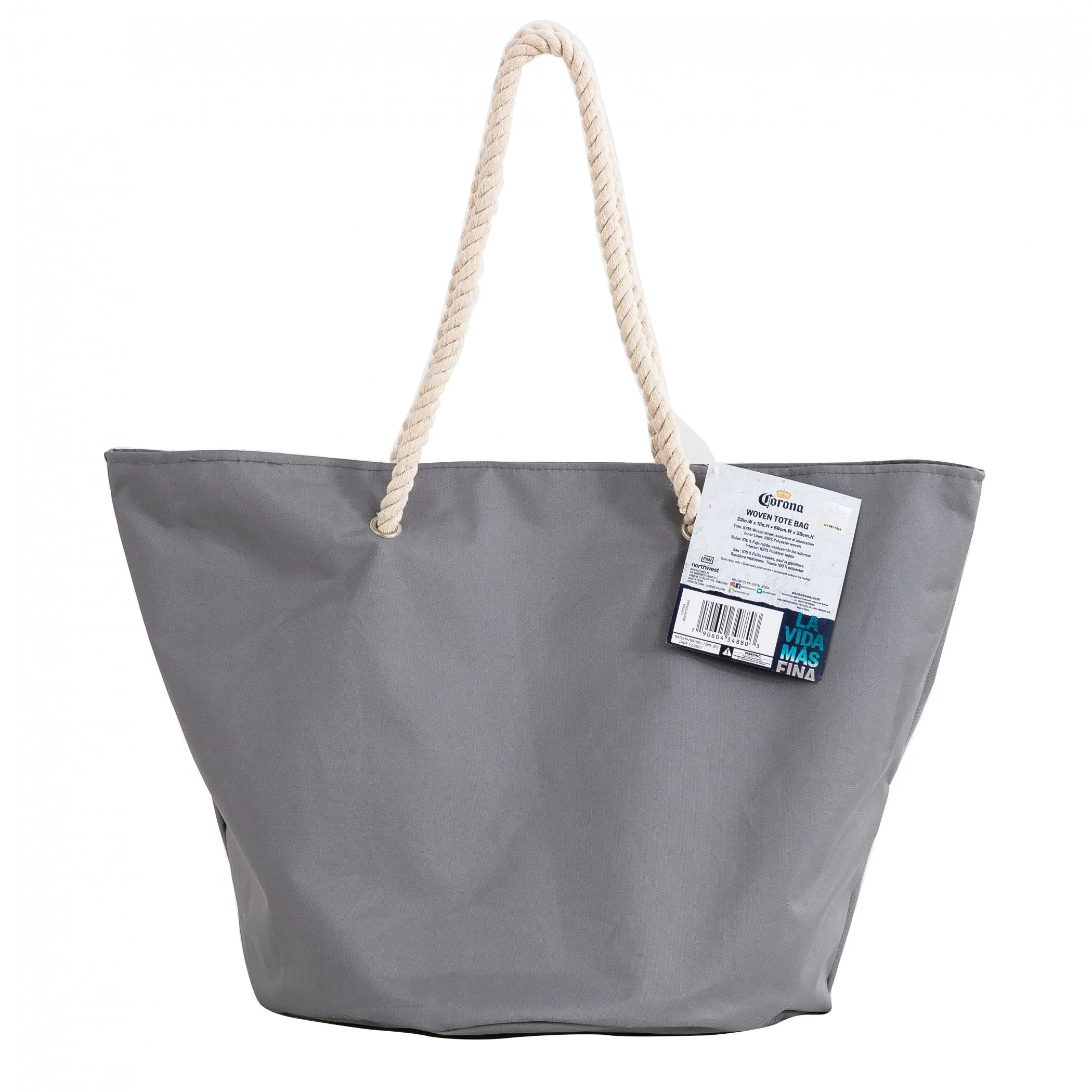 Corona Extra Tote Bag with Rope Cord Handle