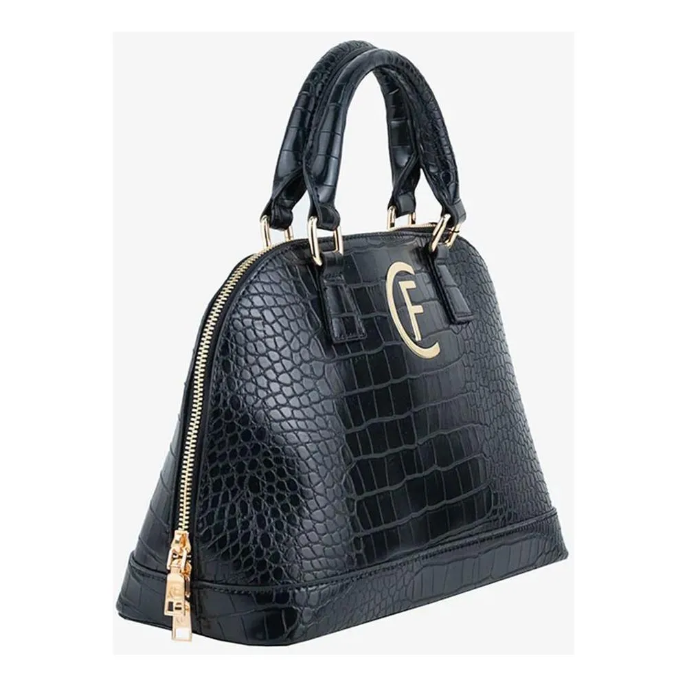 CRISTINAEFFE Black Artificial Leather Handbag