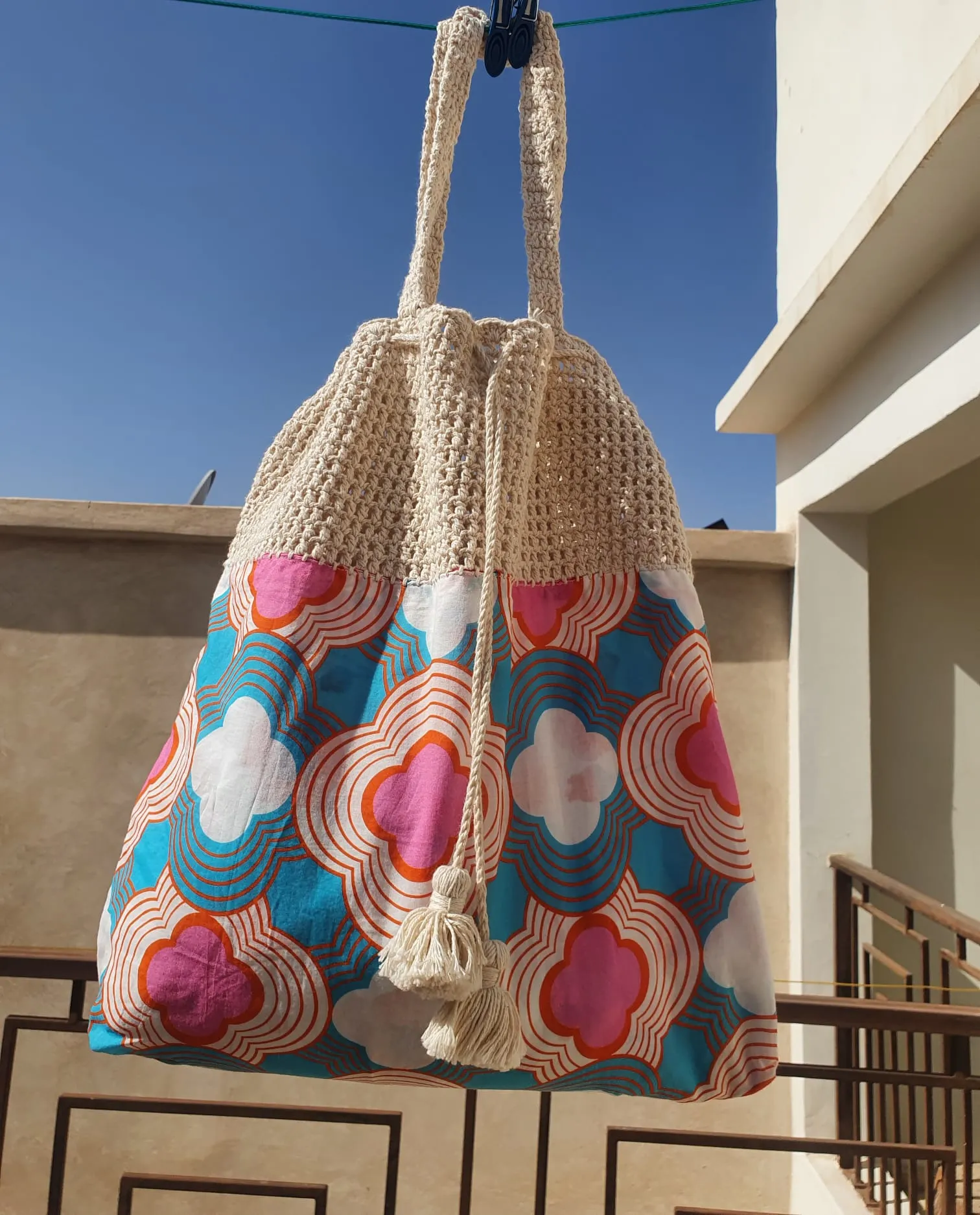 Crochet Beach Bag JOZEFIEN