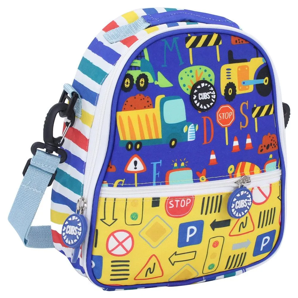 CUBS CARS & TRUCKS PRE-SCHOOL LUNCH BAG