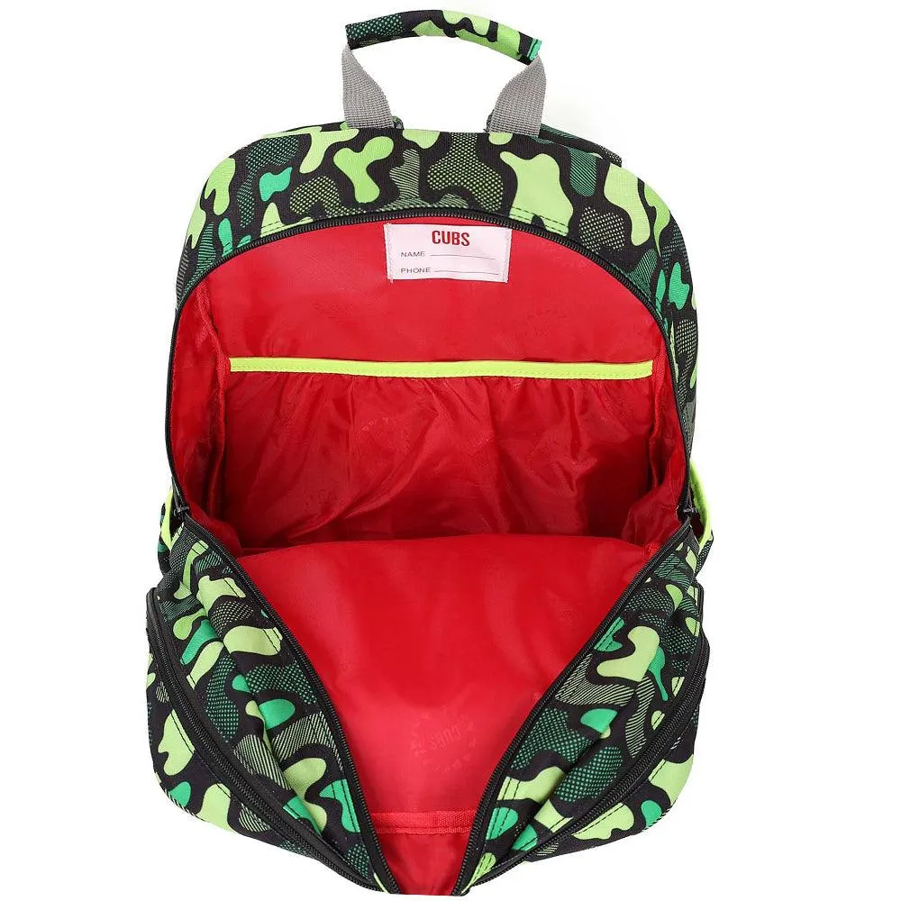 CUBS FOOTBALL GREEN CAMO HARD TOP BACKPACK