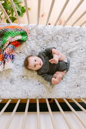 Cuddly Faces Expect-A-Spill Baby Cot Sheet