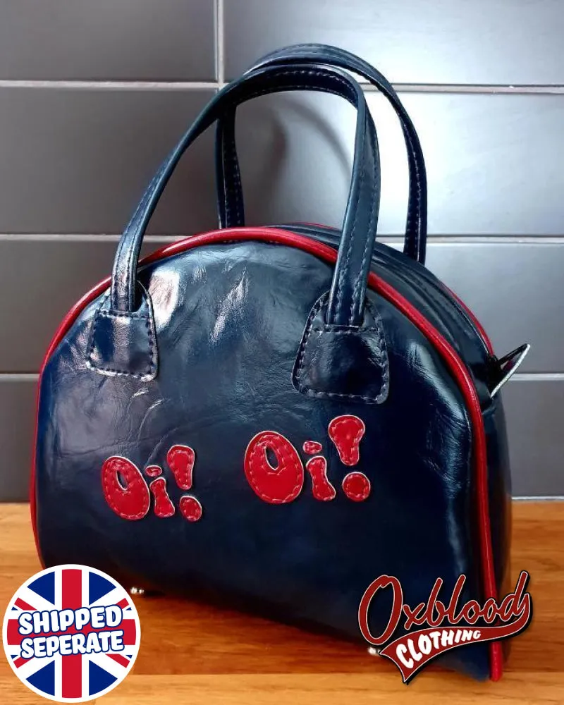 CUSTOM Hand-made Unique Handbag - Vinyl - Hand-stitched Bag