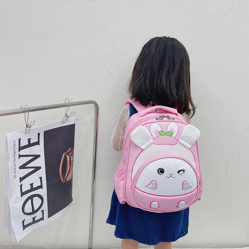 Cute Spine Protector Backpack for Elementary Students