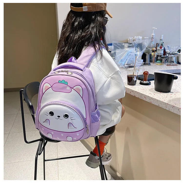 Cute Spine Protector Backpack for Elementary Students