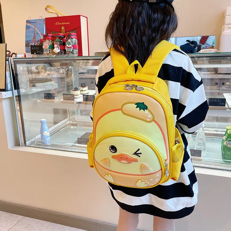 Cute Spine Protector Backpack for Elementary Students