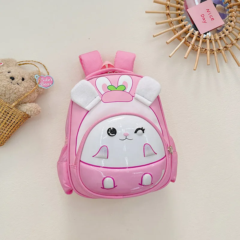 Cute Spine Protector Backpack for Elementary Students