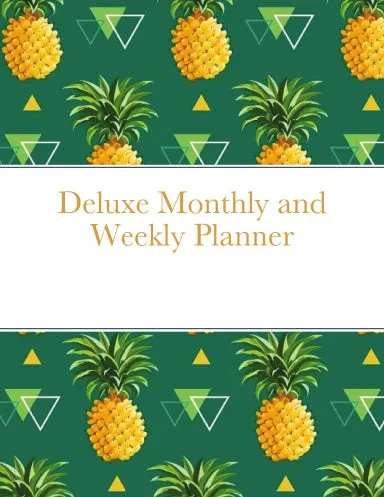 Deluxe Monthly and Weekly Journal