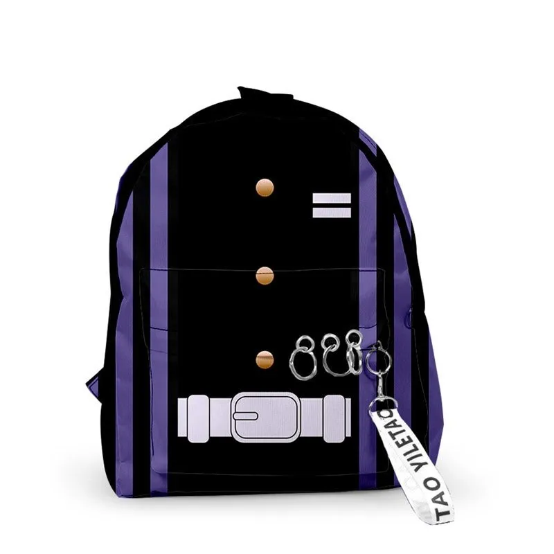 Demon Slayer Kimetsu no Yaiba School Bag Kamado Tanjirou Backpack Canvas Bag Women Men Tomioka Giyuu Travel Notebook Bag Cosplay