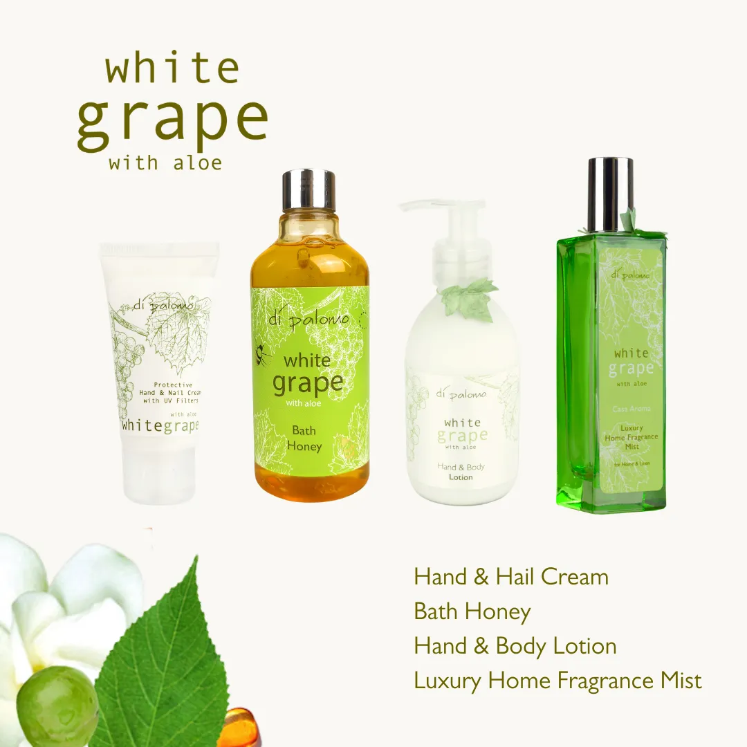 Di Palomo White Grape Handbag Essentials Set