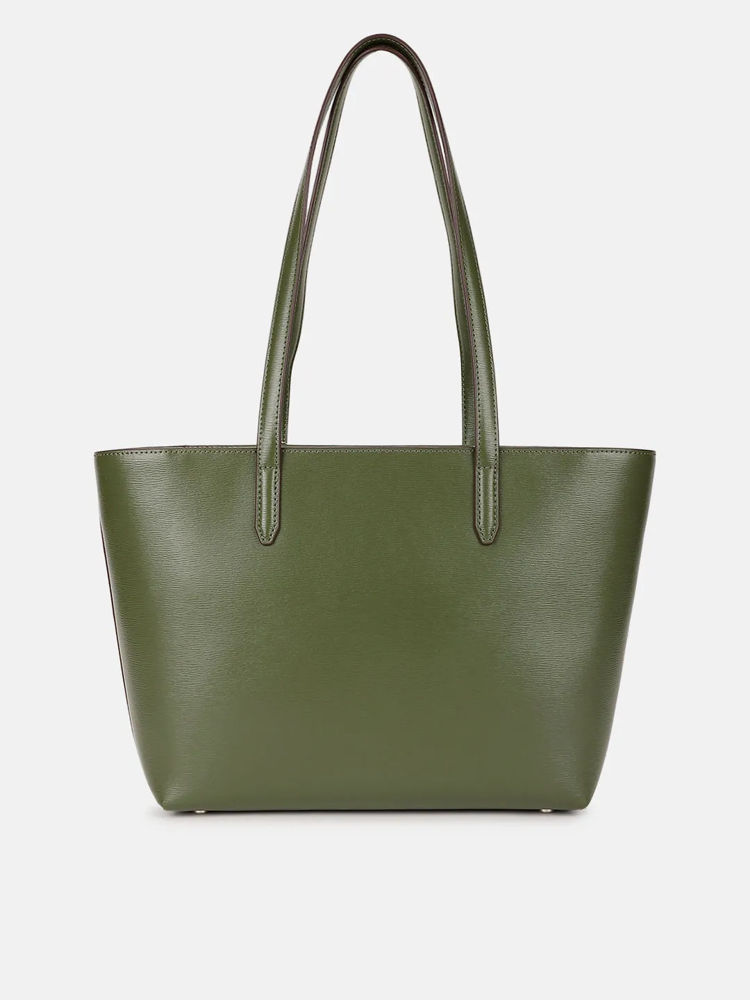 Dkny Women Green Solid Tote Bag