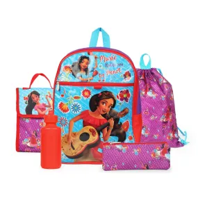 Elena the Avalor Backpack 5 Piece Essentials Set