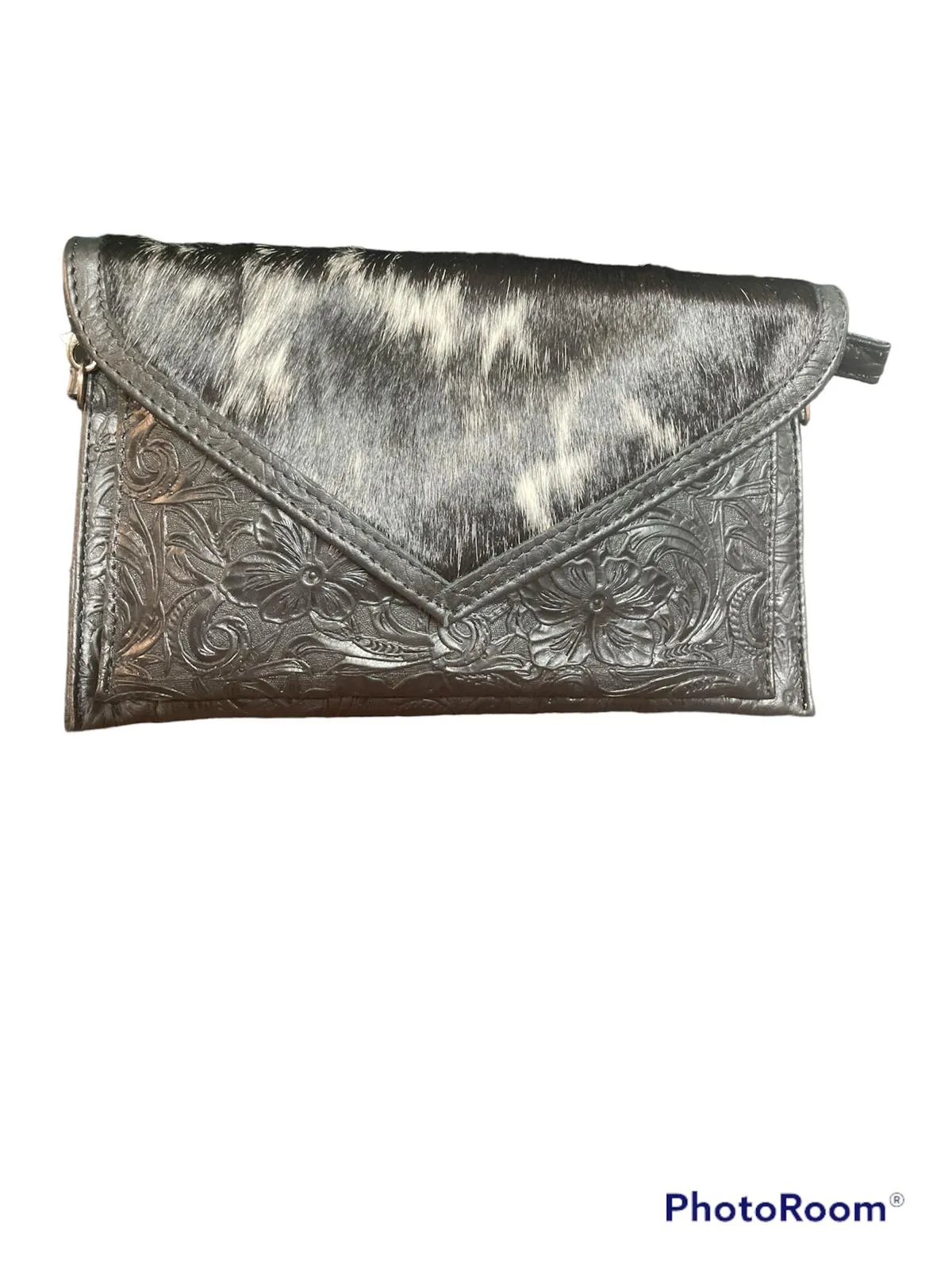 ENVELOPE COWHIDE HANDBAG - HANDMADE DESIGN