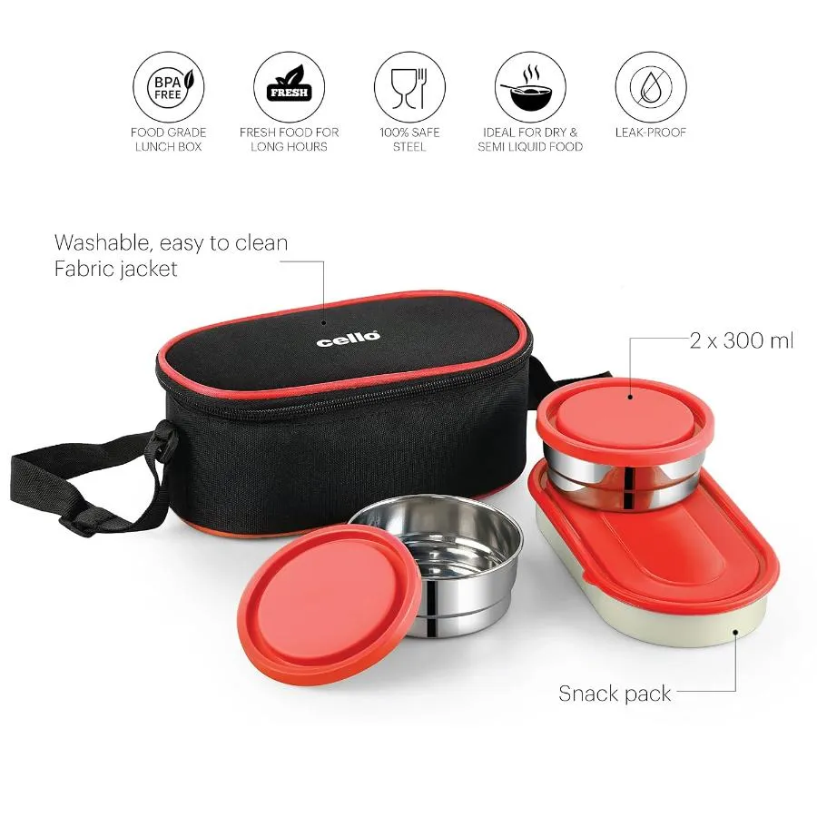 Exe Stainless Steel Lunch Box