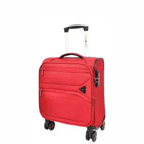 Expandable 8 Wheel Soft Luggage Japan Red