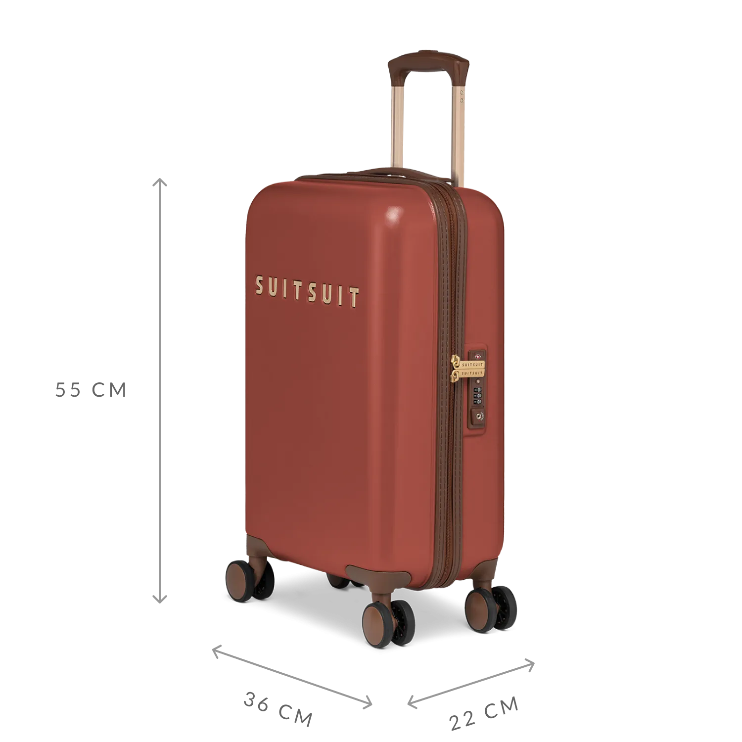 Fab Seventies - Red Ochre - Safe Travels Set (20 INCH)