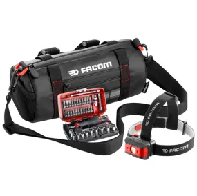 Facom CM.PRECI-RTP24 Limited Edition Set (R2NANO 1/4"Dr Socket Set , 779.FRT3 Head Torch & Bag)