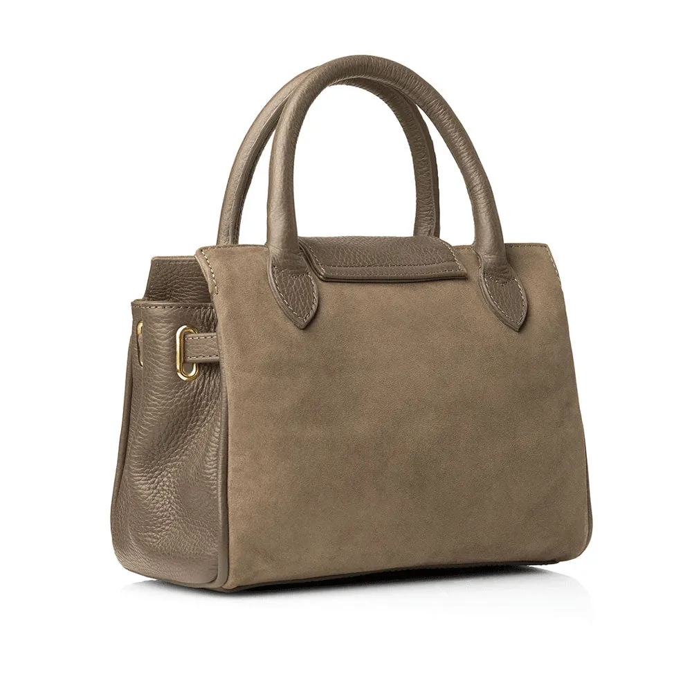 Fairfax & Favor Ladies Mini Windsor Suede Handbag