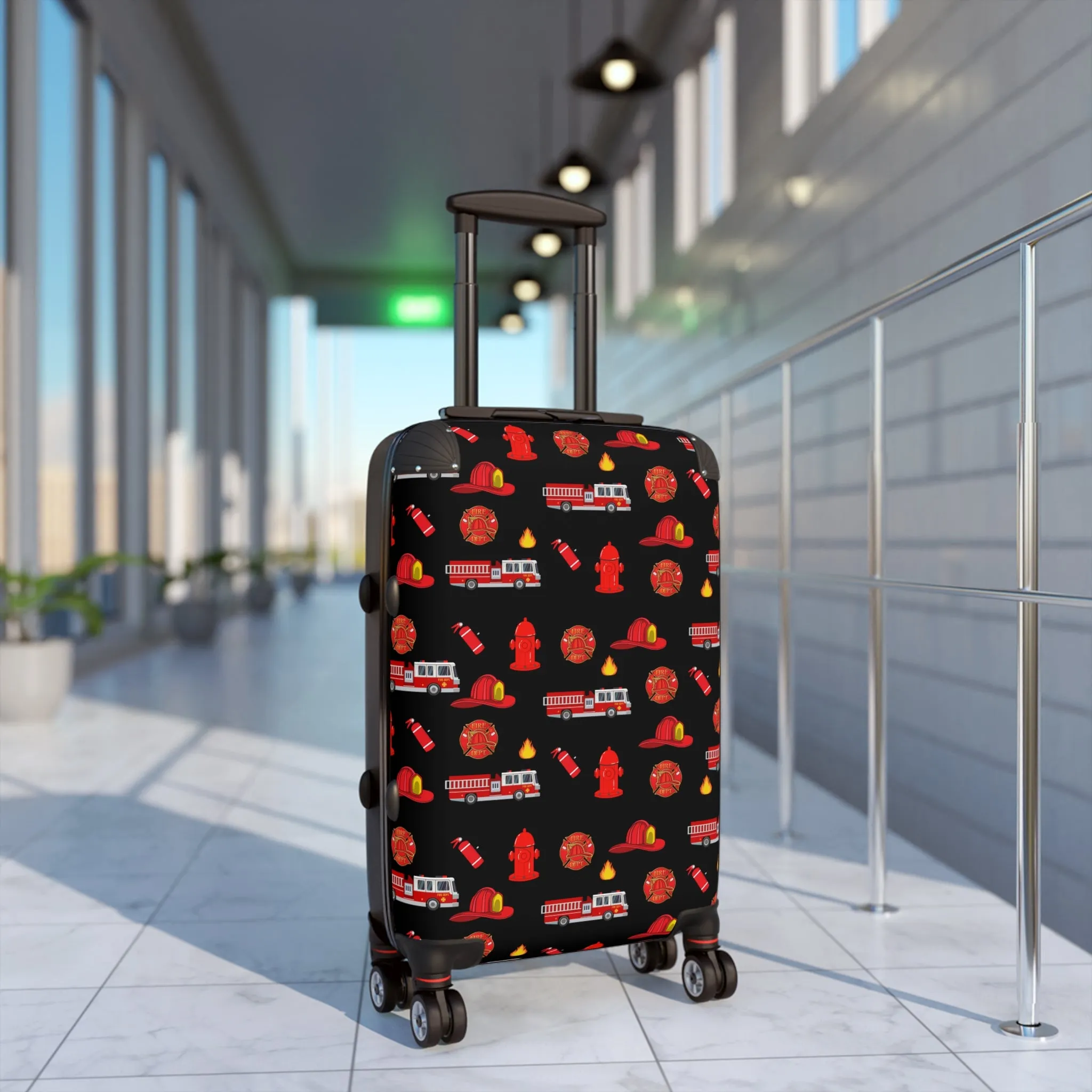 Fireman Traveler Suitcase