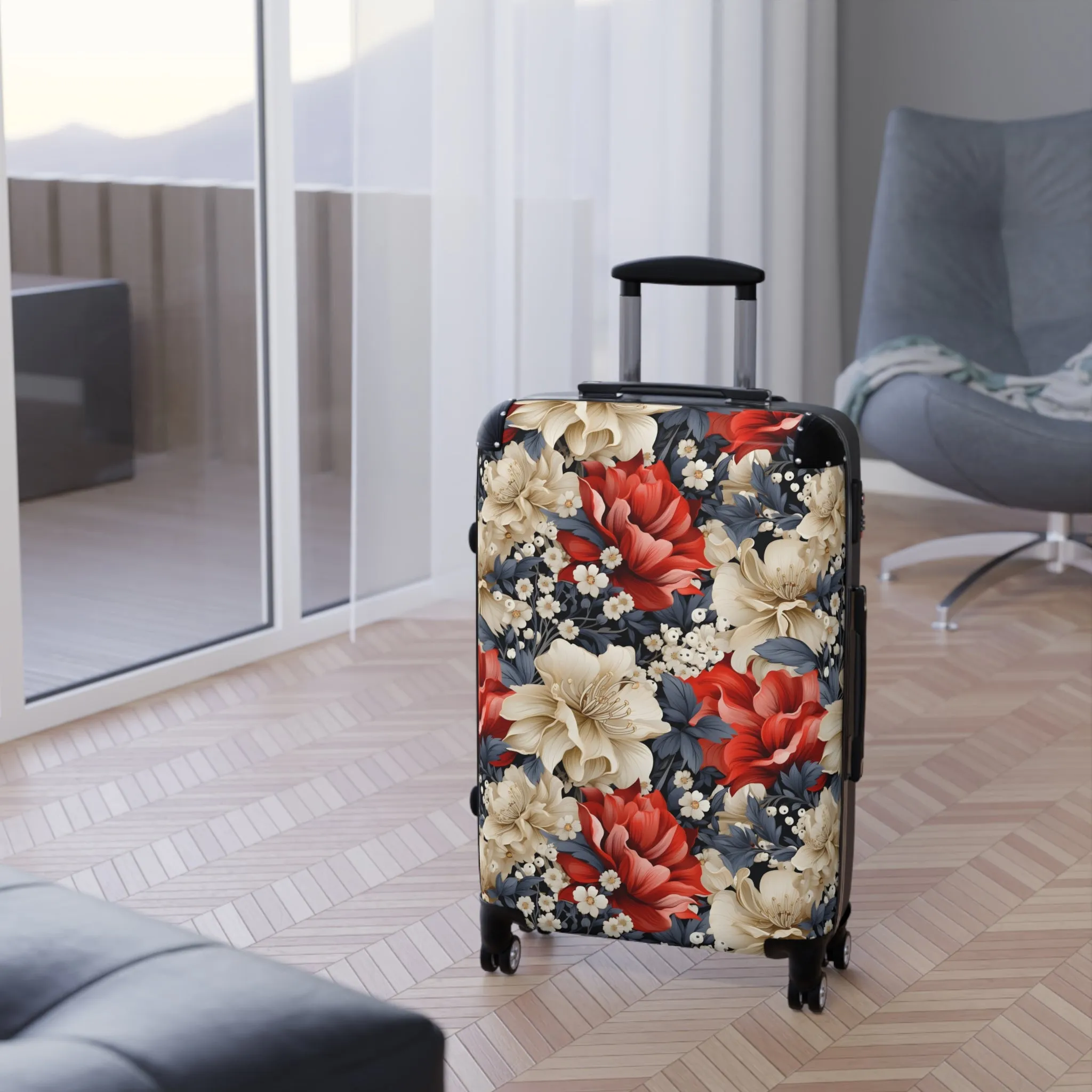 Floral Suitcase