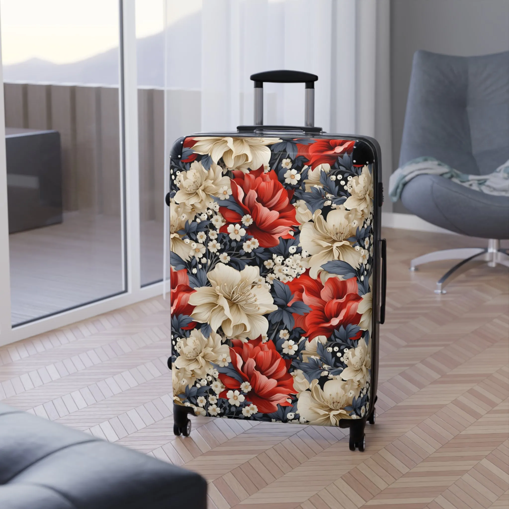 Floral Suitcase