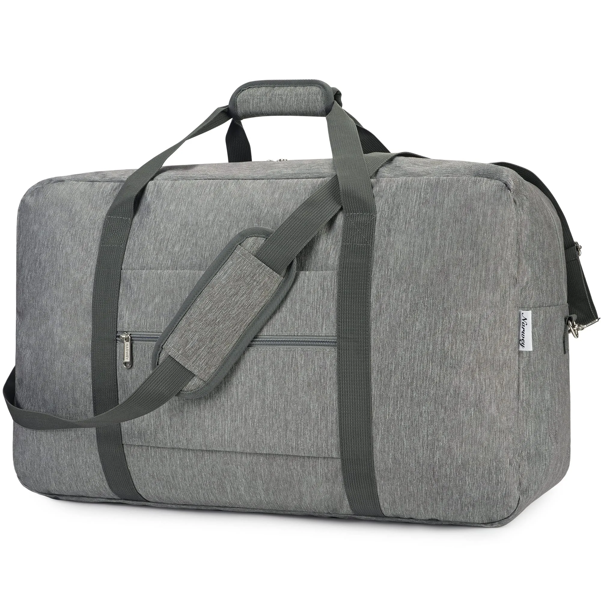 Foldable Travel Duffel Bag Carry on Luggage With Shoulder Strap