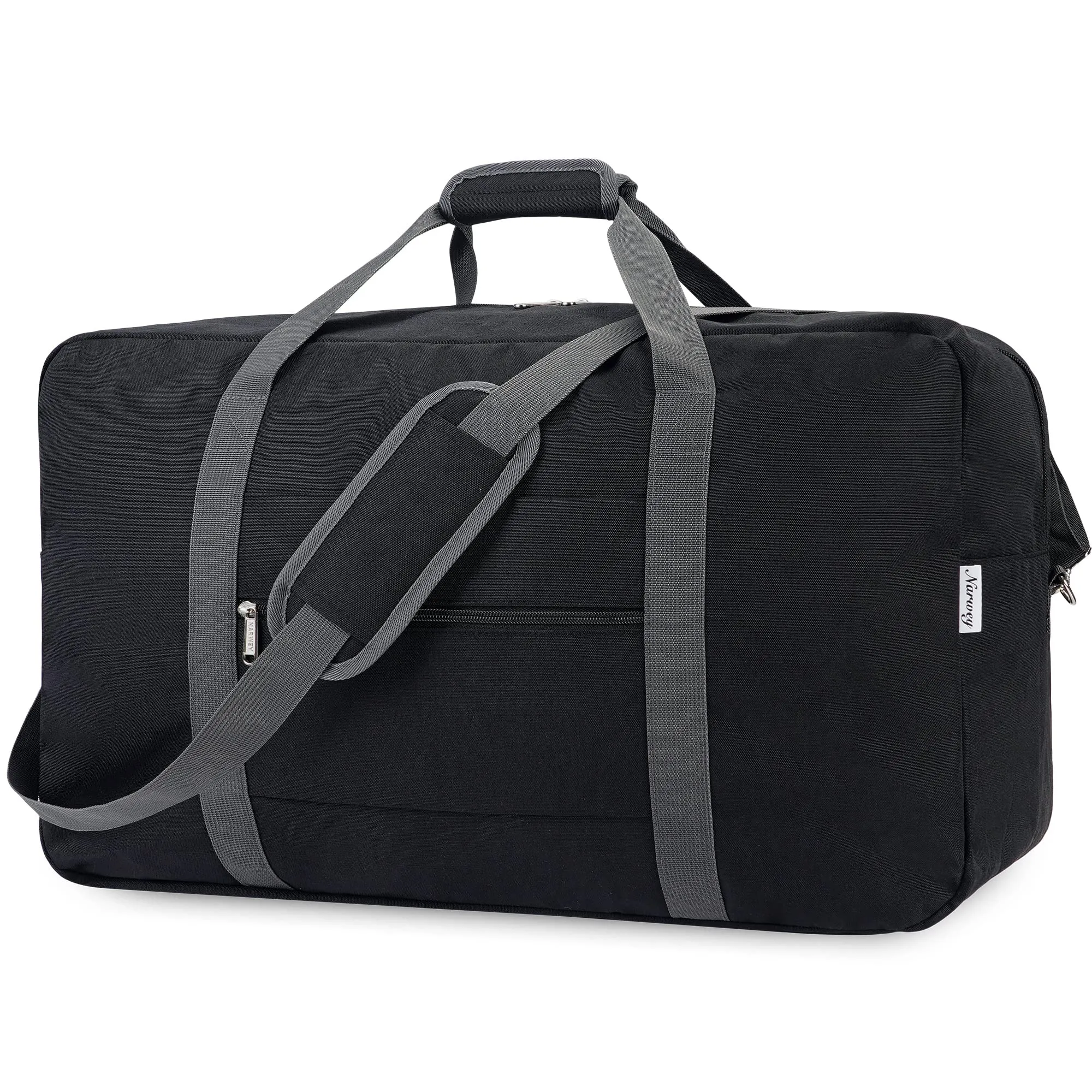 Foldable Travel Duffel Bag Carry on Luggage With Shoulder Strap