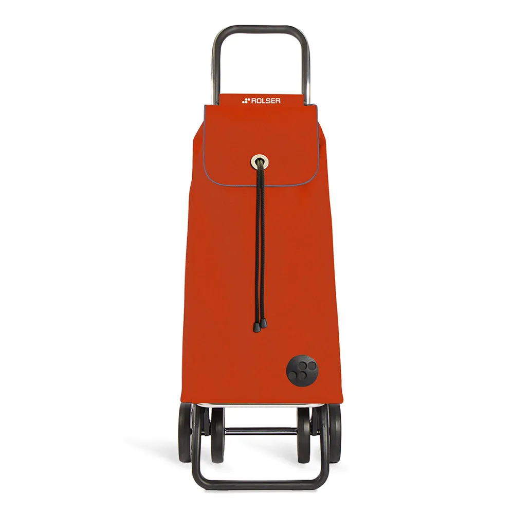 Folding Trolley I-Max MF Logic Dos 4 Wheels - Red