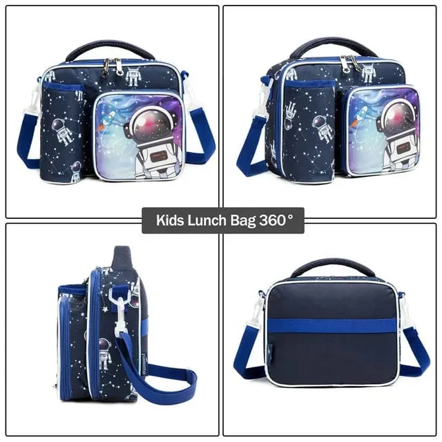 Foodie Friend Insulated Lunch Bag: Perfect for School & Travel