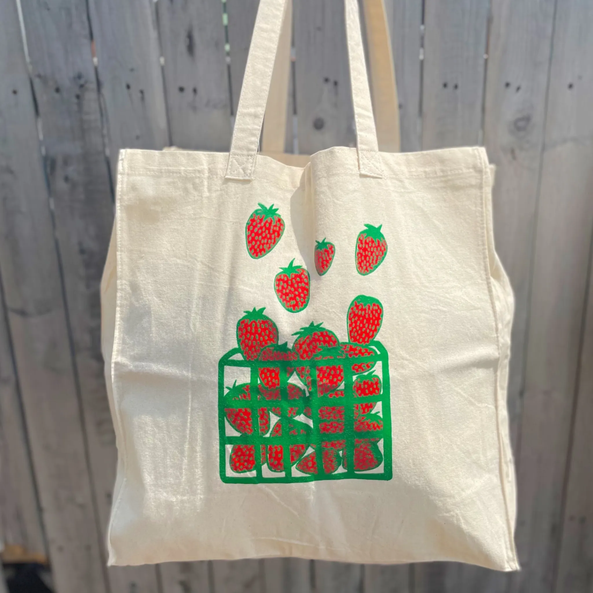 Fruit Canvas Tote