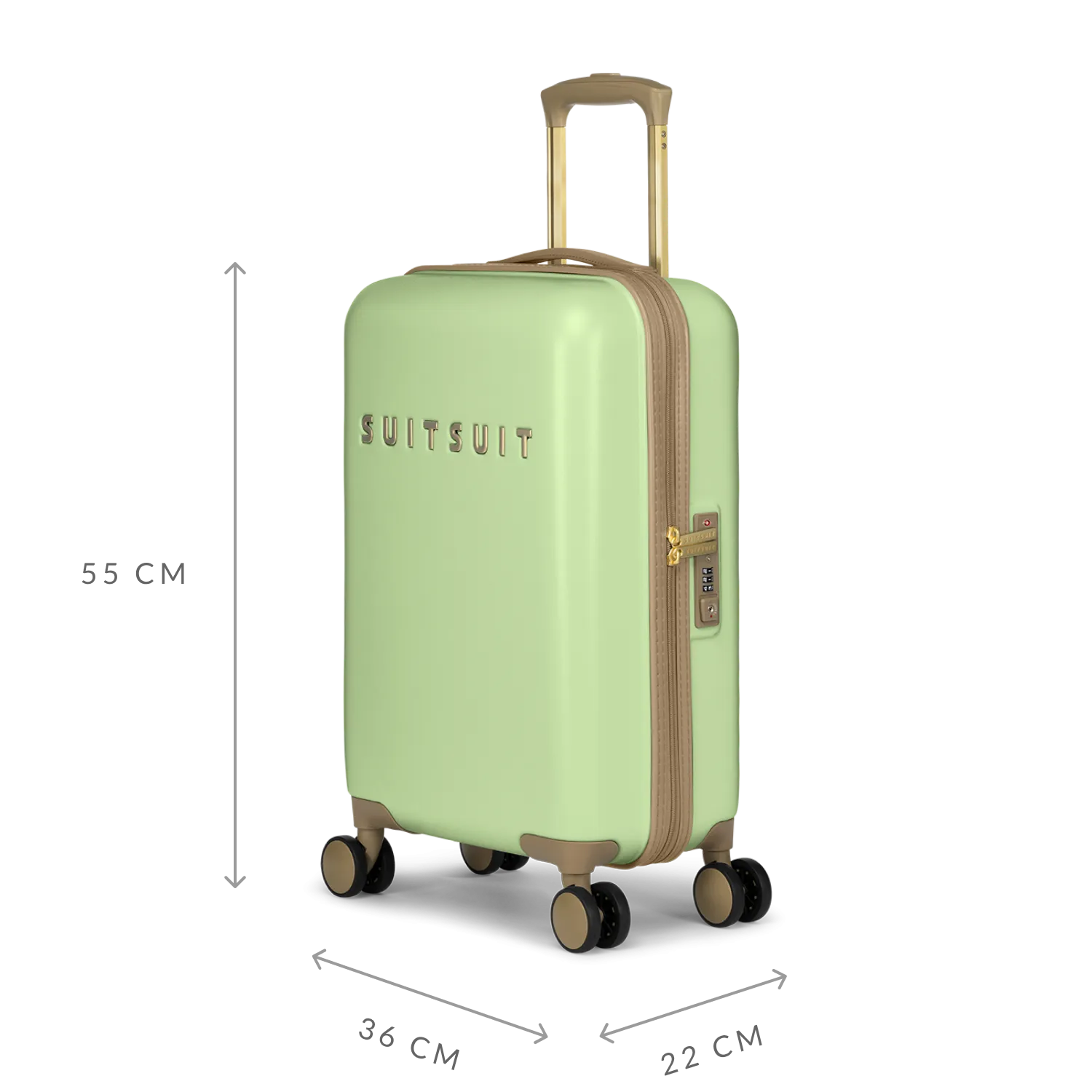 Fusion - Butterfly Green - Carry-on (20 inch)