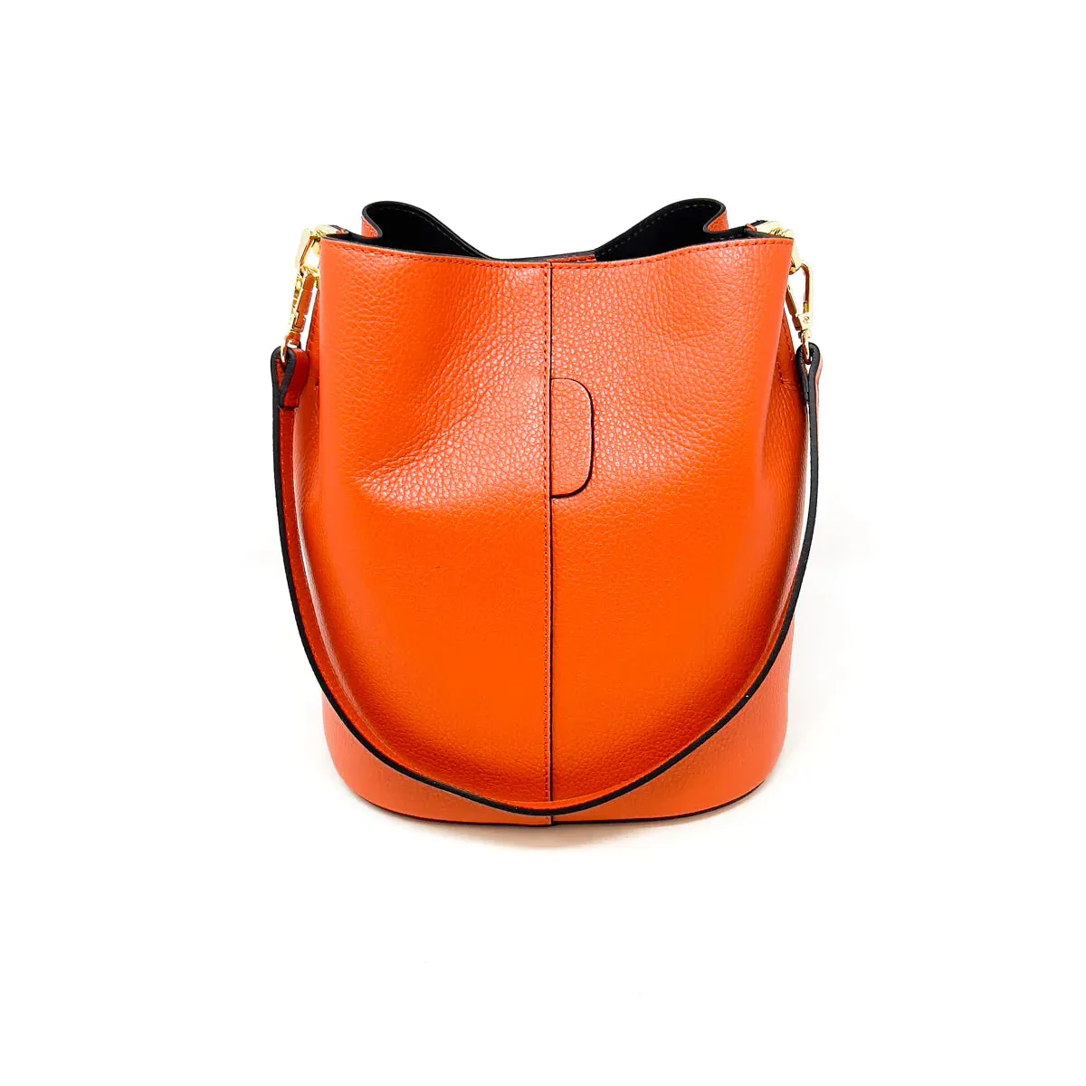 German Fuentes  GF2554 LEATHER BUCKET BAG