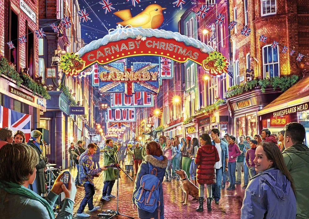 Gibsons Carnaby Street 500 Piece Jigsaw