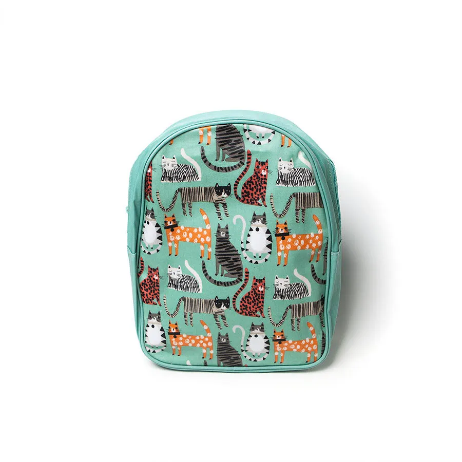 Gisela Graham Kids Cats Matt PVC Backpack