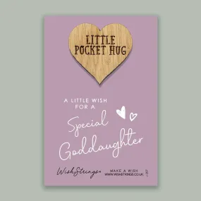 Goddaughter - Pocket Hug - Keepsake Pocket Token