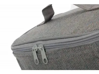 GREY TWEED CHILLER BAG