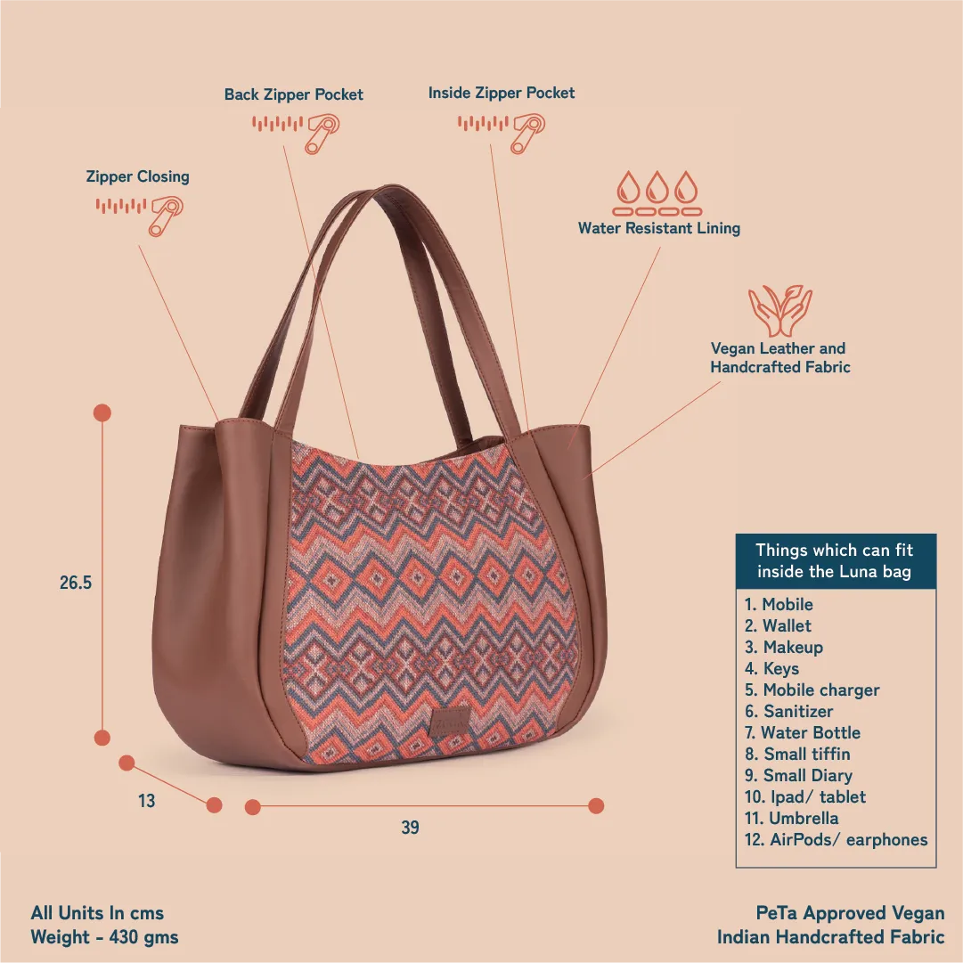 Gwalior Weaves Luna Handbag