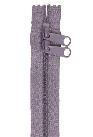 Handbag Zipper 40in Grey