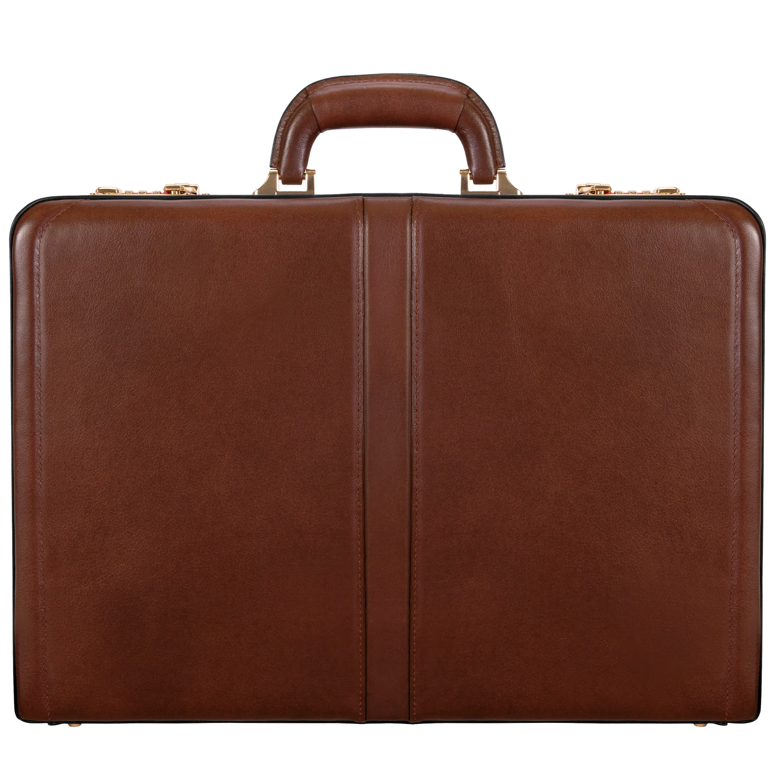 HARPER | 5” Leather Expandable Attaché Briefcase