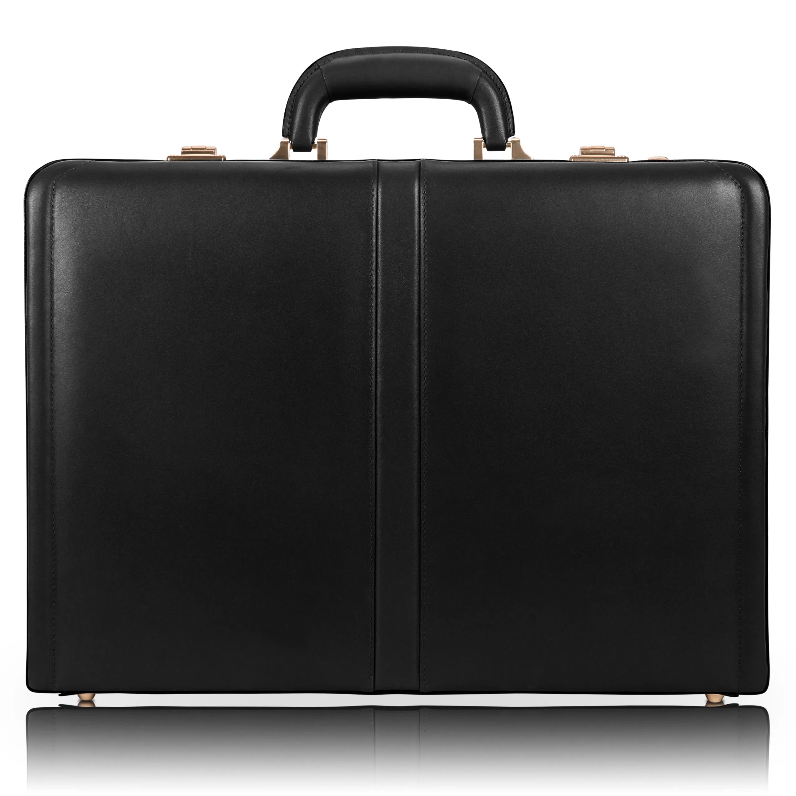 HARPER | 5” Leather Expandable Attaché Briefcase