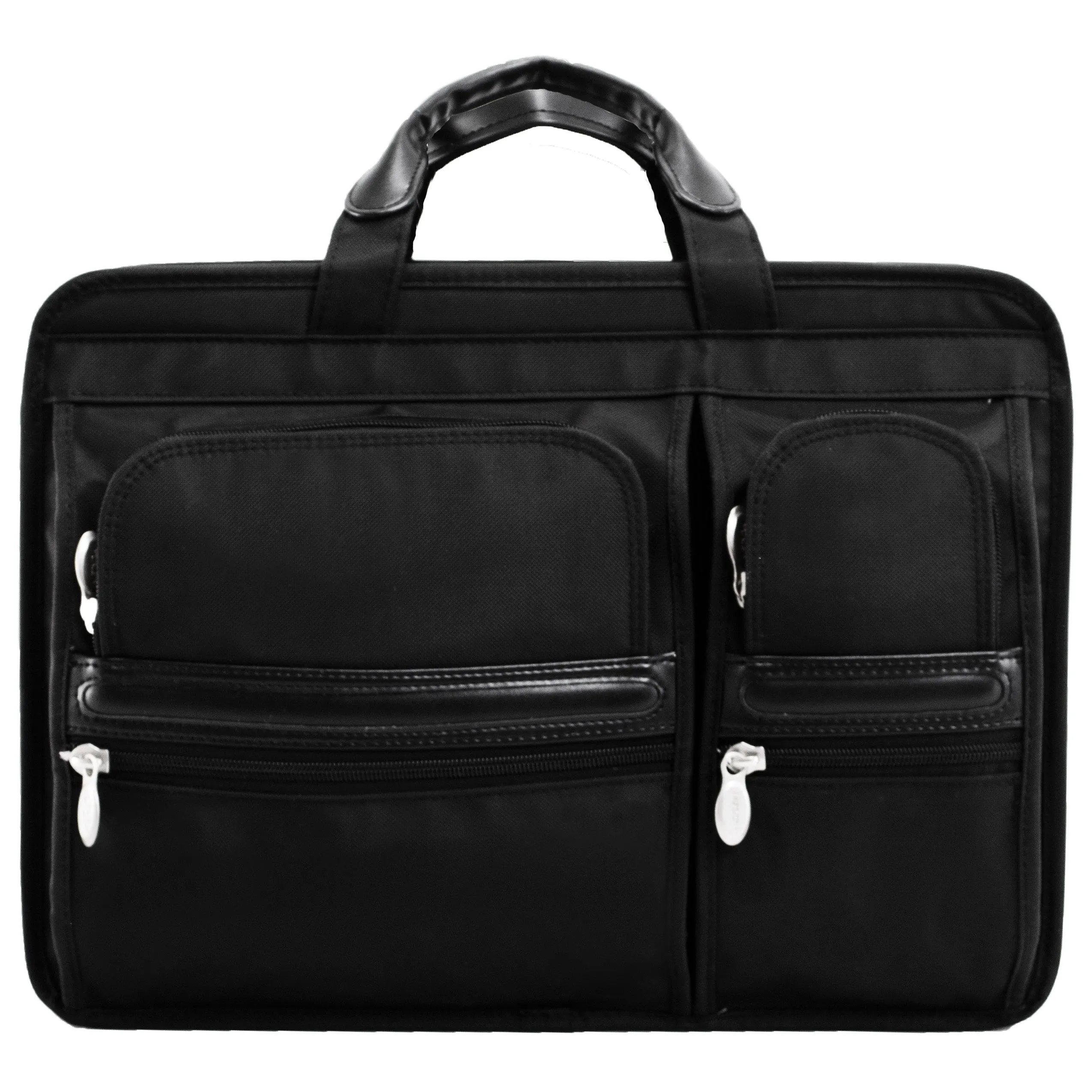 HUBBARD | 15” Nylon Dual-Compartment Laptop Briefcase