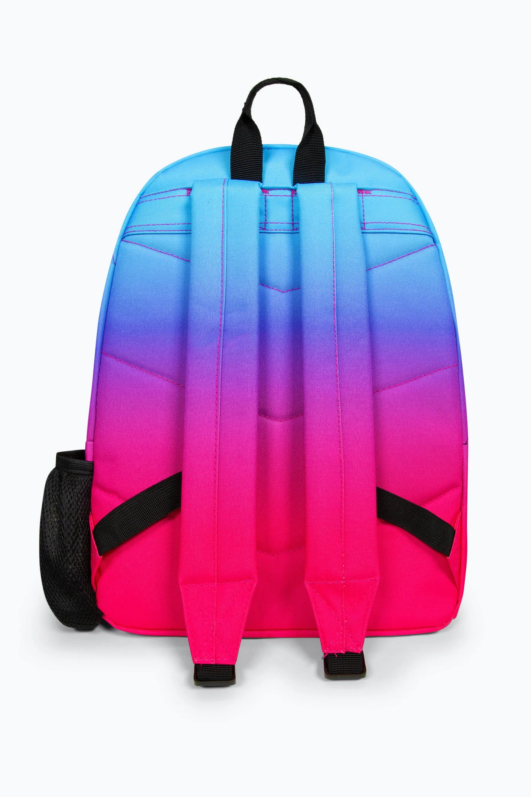 Hype Iconic Blue/Pink Fade Girls School Backpack