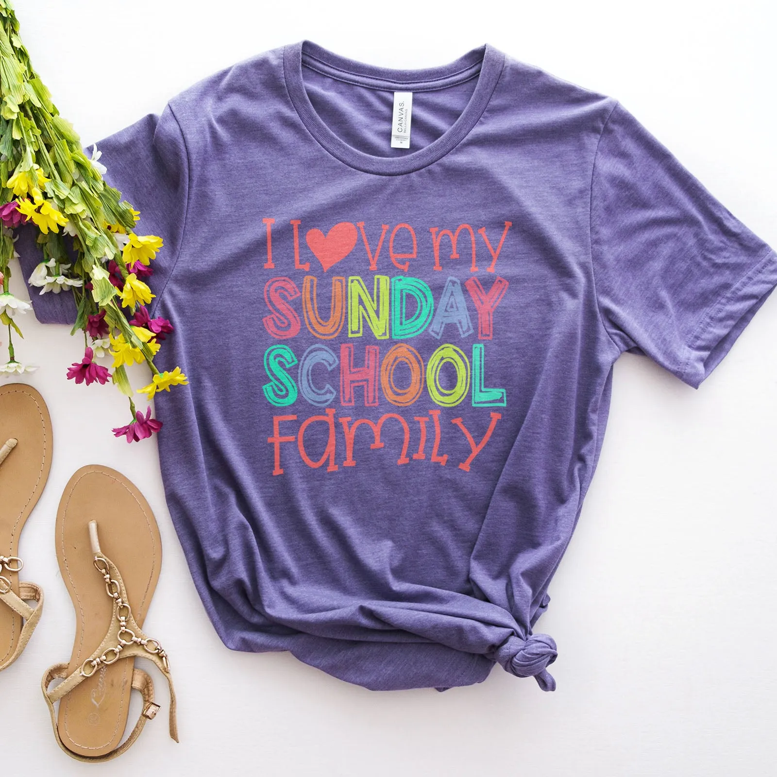 I Love my Sunday School Tee