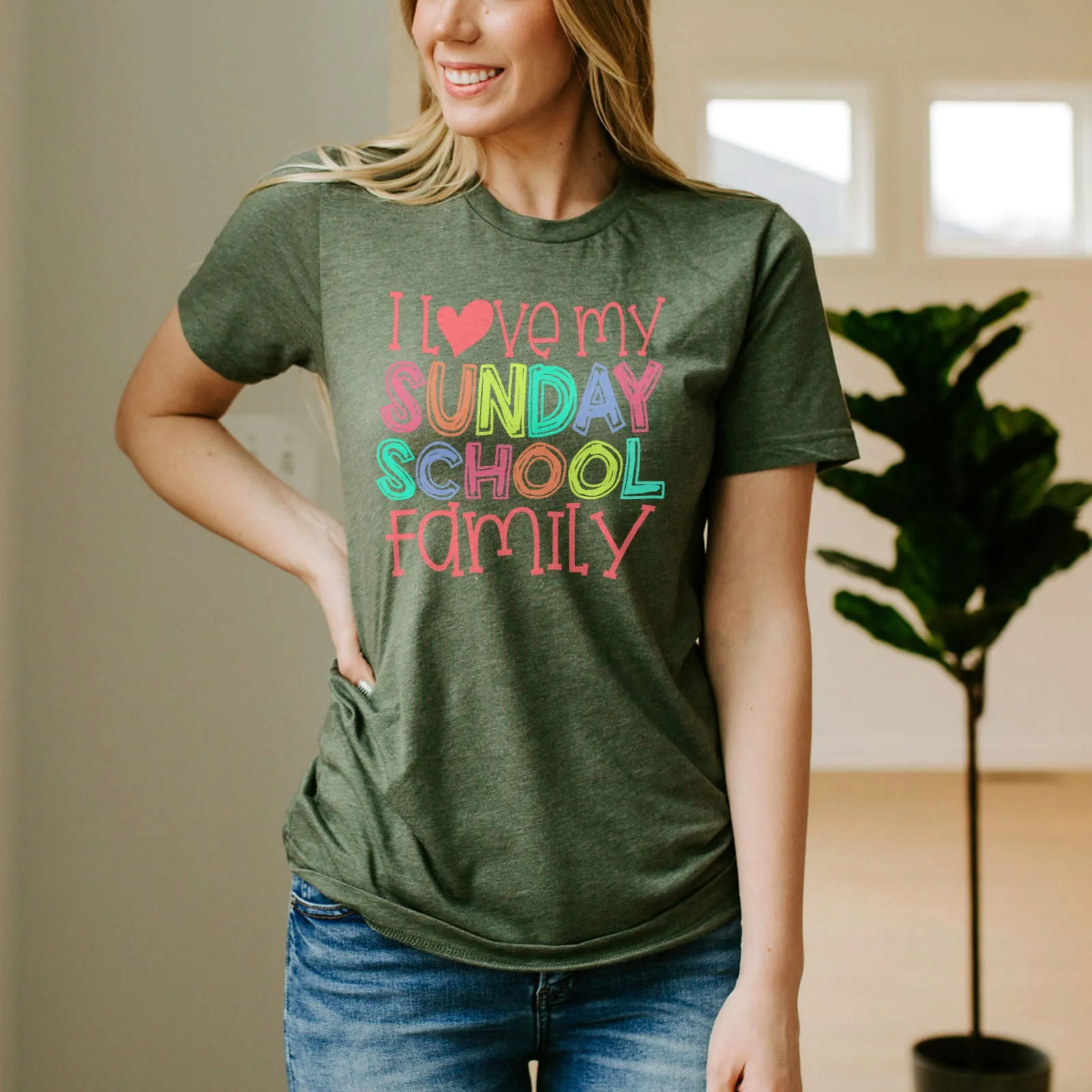 I Love my Sunday School Tee