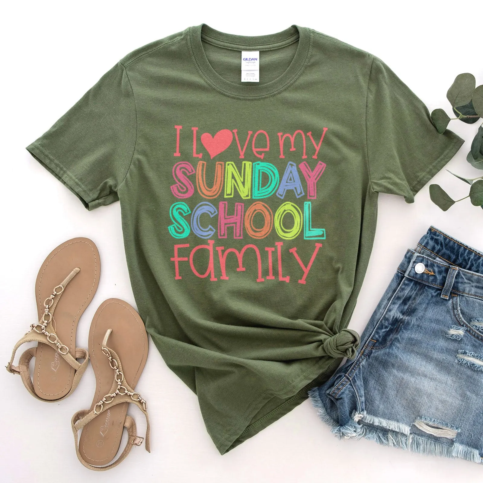 I Love my Sunday School Tee